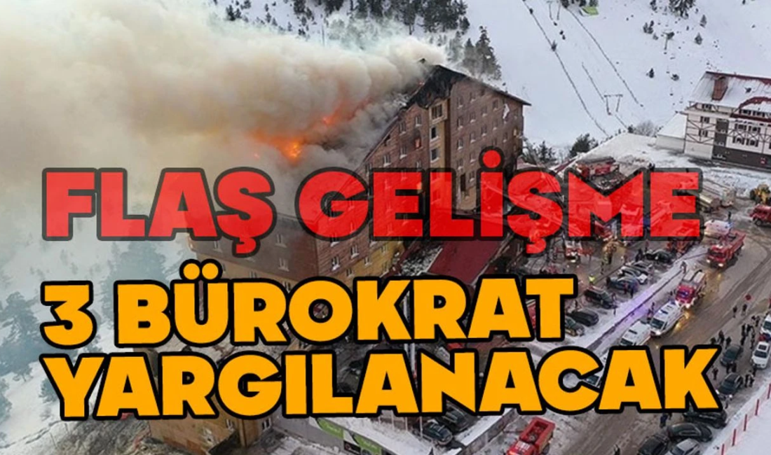 Kartalkaya yangınına ilişkin 3 bürokrat için soruşturma izni verildi Bolu Kartalkaya Oteli'nde 78 vatandaşın öldüğü yangına ilişkin, Kültür ve
